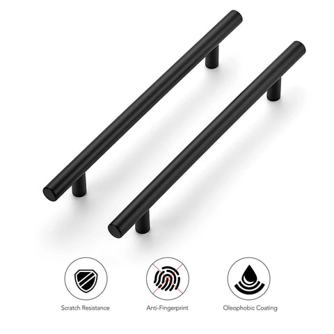 Matte Black Cabinet Handles