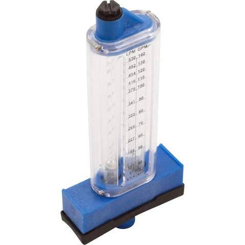 Top Mount Flowmeter For 2 Inch PVC Pipe, 40 To 140 GPM Range, Accurate Flow Rate Reading For Residential Pool Filtration Systems