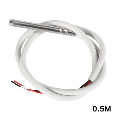 10K NTC Thermistor Waterproof Temperature Sensor Probe with 0.5m Silicone Cable tough remote water temp detector