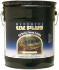 Kickoff Your Deck Renovation With This Legit Oil Based Exterior Wood Stain In Classic Navajo Red Boasting Heavyweight UV Defense For Decks Fences And Siding Semi Transparent Finish Five Gallon Tub Guarantees Zero Peeling Action On Log Home.