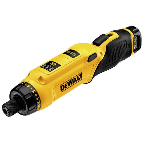 Cordless 4V USB Rechargeable Screwdriver Kit With 12 Bit Set LED Work Light Variable Speed Motion Activation Reversing Control