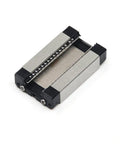 150mm MGN12 Linear Rail Guide With Black MGN12H Carriage Block For 3D Printers And CNC Machines Beefy Motion Kit With Red Rubber Stoppers And Spare Balls, black carriage block