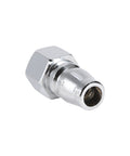 Close view of Spray Gun Pro Grade Air Pressure Regulator With 140 PSI 10 Bar Gauge And Inline Oil Water Trap Filter Separator metal fitting