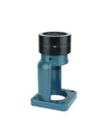 Real Deal Tool Holder Tightening Fixture ISO20 ISO30 Adapter with Precision Screw Lock, blue metal design for CNC applications.