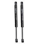 2 Pack Rear Trunk Lift Supports For Chrysler Sebring 1996 1997 gas struts, black metal rods designed for trunk lid replacement.
