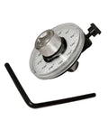 Beefed-Up Torque Gauge Tool Ratchet Wrench With Built-In Torque Meter For Precise Car Repair And Tuning, Half Inch Drive, 360 Degree Readout With Clear Markings, Durable Silver Finish For Long-Lasting Performance, silver torque gauge with L key