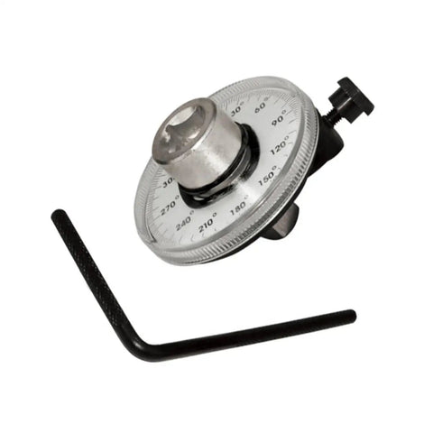 Beefed-Up Torque Gauge Tool Ratchet Wrench With Built-In Torque Meter For Precise Car Repair And Tuning, Half Inch Drive, 360 Degree Readout With Clear Markings, Durable Silver Finish For Long-Lasting Performance, silver torque gauge with L key