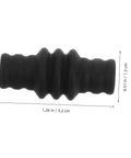 Heat Resistant Steam Wand Safety Guard Sleeve For Espresso Machines Fireproof Silicone Cover black sleeve dimensions
