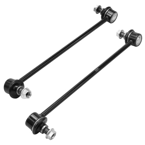 10 Piece Front Suspension Kit For Toyota Camry Avalon Solara With Tie Rods And Sway Bar Links Replacement Set For 1997 To 2004 Models Durable Easy Install OEM Style Parts For A Smooth Quiet Ride And A Snug Street Proven Feel, black sway bar links