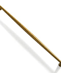 Brushed Brass Cabinet Handles, 12.6 Inches, 320mm Hole Center, Zinc Alloy Pulls For Kitchen And Bedroom, angled view