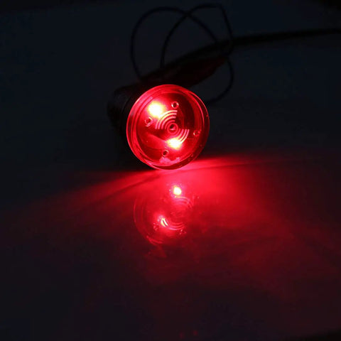 Illuminated Red Indicator Light With Buzzer 24V AC DC Panel Mount 28mm Flashing Alarm for control panels and HVAC systems