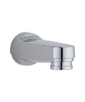 Tub Spout Replacement RP17453 Chrome 6 Inch Reach For Bathtub Faucets Easy Install Pull Down Diverter Sweat On Or Thread On Half Inch IPS