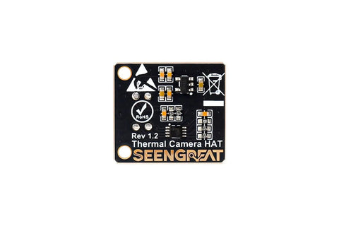 Top view of Dope Thermal Imaging Camera With 32x24 IR Sensor Array For Raspberry Pi And HVAC Fire Detection Low Power High Accuracy I2C Interface Ideal For DIY Electronics Projects And Smart Temperature Monitoring module.