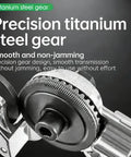 Close-up of a precision titanium steel gear from Drill Nibbler Sheet Metal Cutter Attachment For Fast Burr Free Cuts.