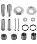 Pivot Pin And Bushing Kit For 773 S160 S175 S185 S205 T180 T190 Models Replaces 6577954, durable metal components displayed