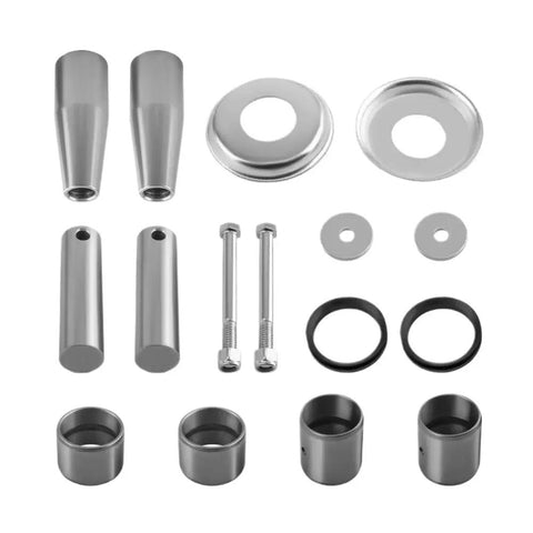 Pivot Pin And Bushing Kit For 773 S160 S175 S185 S205 T180 T190 Models Replaces 6577954, durable metal components displayed