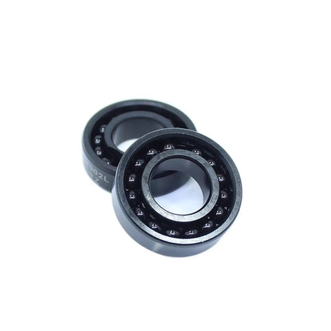 Tough High Temperature Ball Bearings Set Of Two Precision 6906 Size 30 By 47 By 9 Millimeter heat resistant bearings viewed from the side.