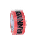 Pink Packing Tape Roll Set For Shipping Boxes, 7 Rolls, 100 Yard Each, Heavy Duty Moisture Resistant Sealing Tape For Moving And Packaging, Built Tough, Easy Tear, Ideal For Boxes Bags And Mailers, pink tape roll 4.5cm wide