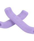 Purple Anti Slip Silicone Brake Lever Grips Set For Motorcycle And Bike, Gel Material Non Slip Handle Covers, 1 Pair In Four Color Options