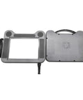 7 Inch Handheld Industrial HMI Box For Siemens Smart 700 IE V3 Controller, touchscreen enclosure front and back view, space-saving design