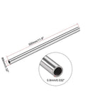 uxcell 304 stainless steel capillary tube, 4 pcs, 6.4mm ID x 8mm OD x 300mm length, 0.8mm wall