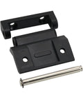 Heavy Duty Black Zinc Alloy Cabinet Hinge One Piece Built To Last For Doors And Cabinets Easy Install Friction Forged Hardware