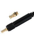 Transmission Oil Filling Adapter Kit For VW Audi DSG 7 Speed, MTF Gearbox Refill Connector Tool Set, Aluminum Anodized, Leak Proof, Easy Install, Pro Grade Maintenance Accessory For DL382, black and brass adapter parts