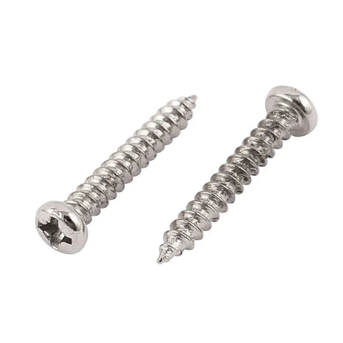 Killer Stainless Steel M3x20mm Cross Pan Head Self Tapping Screws Bolts Hefty Hardware Fasteners Bulk Pack Of Fifty