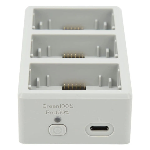 Fast 3 Port Drone Battery Charger Station With PD Power Delivery Intelligent Safe Charging Hub For Mini 3 Pro And Other Mini Drones