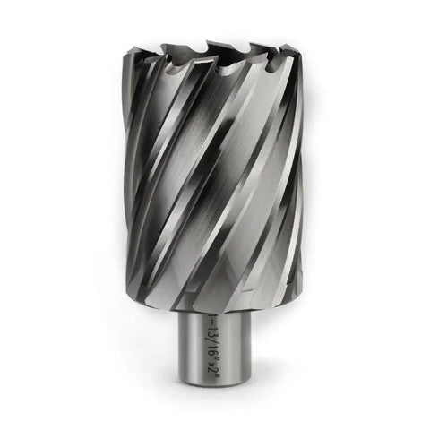 Heavy Duty Annular Cutter with 3/4 Weldon Shank and 1-13/16 Cut Diameter Features 2 Cut Depth Made from Tough High Speed Steel