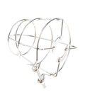 Heavy Duty Stainless Steel Fire Sprinkler Head Guard And Top Tier Protective Cage for 1/2 Inch and 3/4 Inch overhead units.
