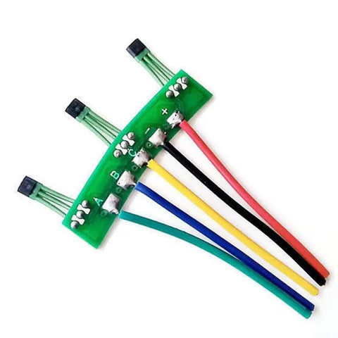 Solid E Bike Hall Sensor Replacement For Two Wheel Electric Scooter Motor 120 Degree 3144 3413 Hall Plate Circuit Board With Cable