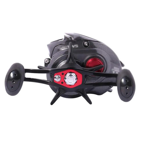 Water Drop Wheel Ice Fishing Reel With Long Cast Capability, Extended Non Slip Handle For Maximum Grip, Right Hand Operation
