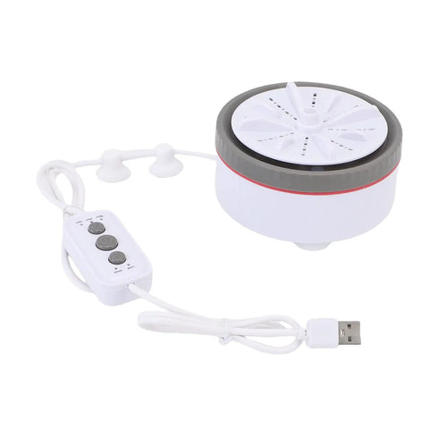 Compact Portable Turbine Clothes Washer For Travel Ditch The Laundromat And Freshen Up Your Duds Anywhere lightweight design with control panel