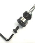 Slitting Saw Holder Arbor One Half Inch Straight Shank For Slit Discs Milling Lathe Tools with hex screw and wrench