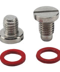 Straight Screw Kit For Outboard Motors 9.9 To 300 HP Boat, built to last oxidation resistant construction, shown with screws and washers