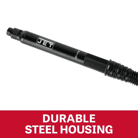 Badass Lightweight Pneumatic Micro Die Grinder With Variable Throttle Reaching 70000 Rpm solid steel housing close-up showing durable design.