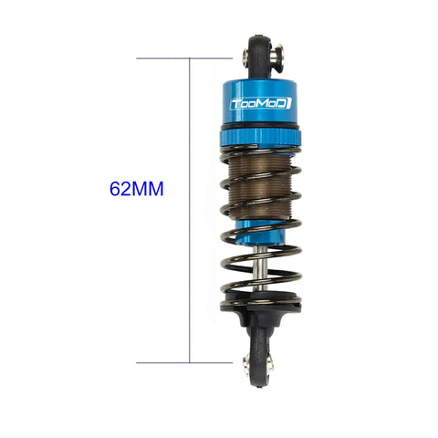 Oil Filled 62mm RC Shock Absorber Kit For Tamiya TT 01 TT 02 Hyper Go One To Fourteen H14BM 14209 Losi Upgrades Blue