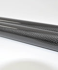 Ultra Light 3K Carbon Fiber Tube Wing Spar for DIY Drones, gloss twill finish, 8x12x500mm, perfect for custom builds detail.