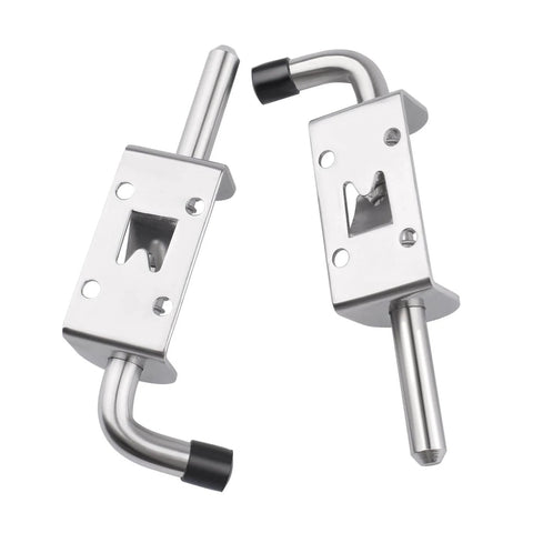 Durable Shed Door Hardware Kit With 6-Inch T-Hinges, T-Handle Lock, Latches And Barrel Bolts for secure installation