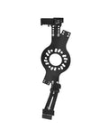 Premium Wheel Fitment Simulator And Offset Measurement Tool For 14 To 22 Inch Rims, black steel gauge for 6 lug rims.