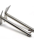 Stainless Steel Double Use Pickaxe Garden Hoe For Planting And Weeding Durable Workhorse Yard Tool With Lightweight Design