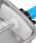 Close-up of Heavy Duty 304 Stainless Steel Automatic Rabbit Water Feeder With Adjustable Hanging Drinking Bowl connection detail.