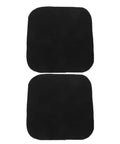 2 Pack Tough Fireproof Mat With High Heat Resistant Carbon Felt Blanket lying flat, showcasing durable black felt design for welding safety.