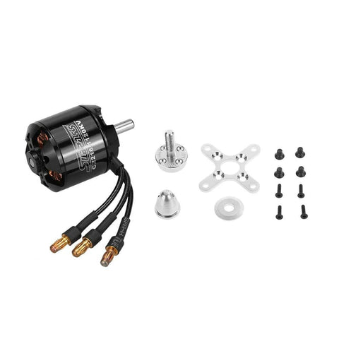 Surpass High Performance 2216 1120KV 14 Pole Brushless Motor For RC Airplane Fixed Wing With CNC Aluminum Heatsink