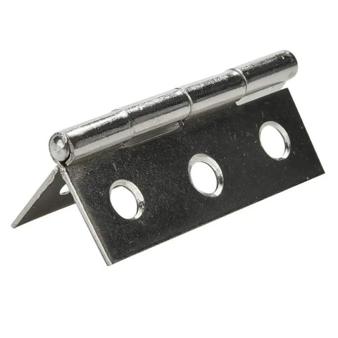Heavy Duty Stainless Steel Butt Hinges 2 Point 5 Inch 20 Pack Silver 6 Mounting Holes Rust Resistant And Quiet Close For Jewelry Boxes And Small Cabinets Built To Last