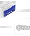 Stainless Steel Flat Washers 40 Pcs Ultrathin Shim Set Penny Style Gasket Kit For Fasteners Prevent Loosening And Spacing Corrosion Resistant Built Tough Hardware, 4 washers