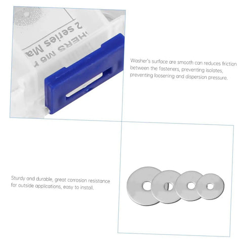 Stainless Steel Flat Washers 40 Pcs Ultrathin Shim Set Penny Style Gasket Kit For Fasteners Prevent Loosening And Spacing Corrosion Resistant Built Tough Hardware, 4 washers