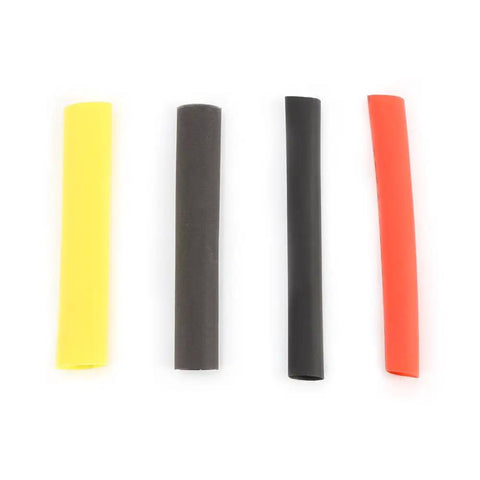 Comprehensive 530-Piece Heat Shrink Tubing Kit With 1.5 mm To 10 mm Shrink Tubes In Multicolor Black Red Yellow