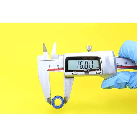 Measuring Smooth Hybrid Ceramic Bearings For Your Motor Spindle, Featuring Ultra Low Friction Abec 1 Grade Si3N4 Balls In 8 * 16 * 5 Size.